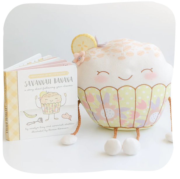 Savannah Banana | Book &amp; Snuggler Set