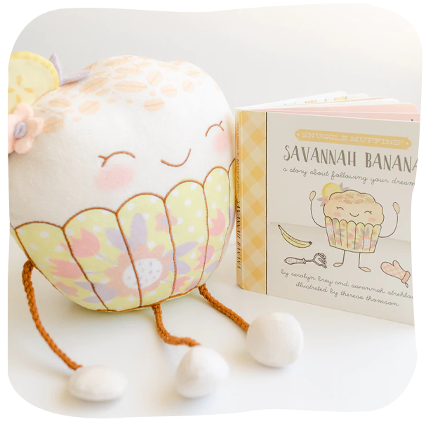 Savannah Banana | Book &amp; Snuggler Set