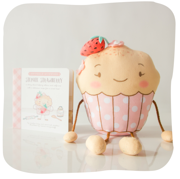 Stephie Strawberry | Book & Snuggler Set
